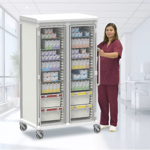 医療用カート - Pegasus Medical Concepts - 無菌製品用 / 輸送用 / 貯蔵