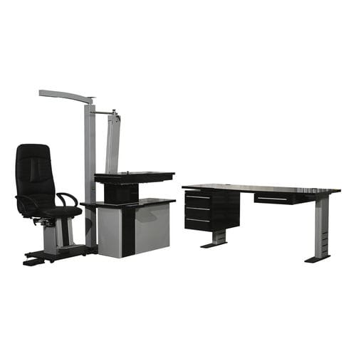 眼科ワークステーション - Milano - US Ophthalmic - 椅子付き / シェルブ付き / 照明付き