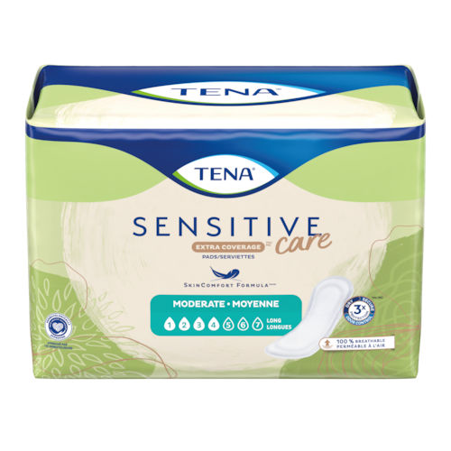 女性生理用ナプキン - Extra Coverage™ - TENA - 通気性の良い / 60枚入り