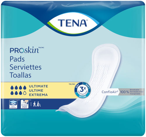 女性生理用ナプキン - PROSKIN ULTIMATE - TENA - 通気性の良い