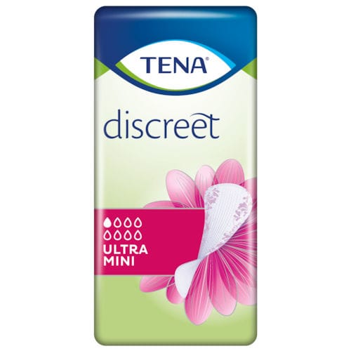 女性生理用ナプキン - Discreet Ultra Mini - TENA - 28枚入り