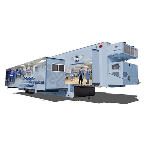検出用病院用可動ユニット - Kentucky Trailer Technologies - 緊急手術用 / トラック型