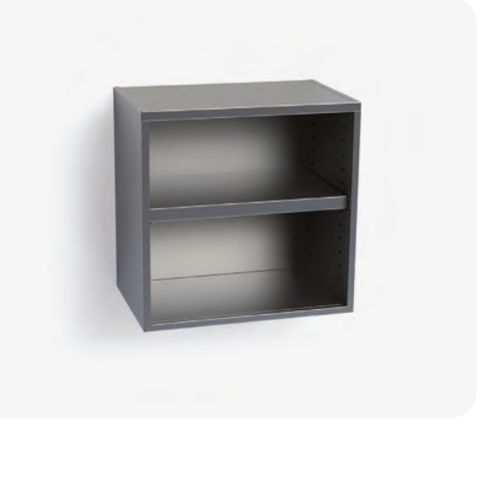 医療器具用キャビネット - 508 series - Nuova BN - 病院用 / 棚付き / 壁取り付け式