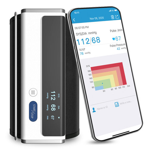自動電子血圧計 - BP2A - Viatom by Lepu - ワイヤレス / Bluetooth / iOS