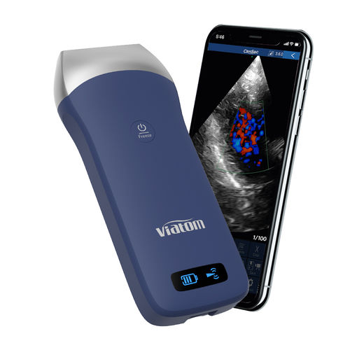 手持ち式超音波装置 - Shenzhen Viatom Technology Co., Ltd. - 多目的超音波画像診断用 / 白黒 / カラードップラー