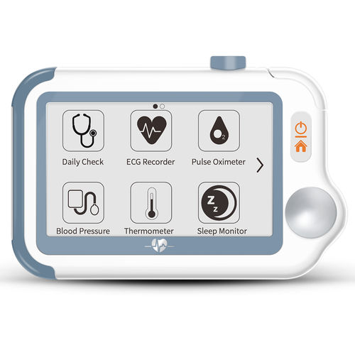 携帯型バイタルサイン モニター - checkme pro - Shenzhen Viatom Technology Co., Ltd. - ECG / TEMP / 心拍数