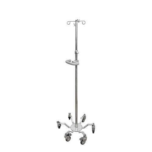 キャスター付きIV スタンド - BIHR125F - BiHealthcare - 4フック / 伸縮自在