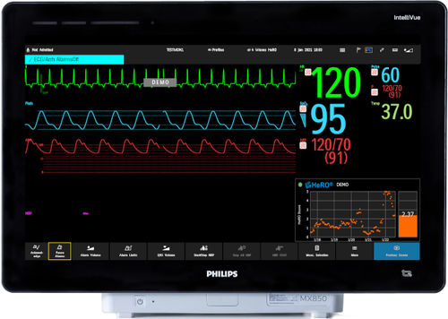 バイタル サインモニター - HeRO ES - Medical Predictive Science Corporation - 集中治療用 / LCD / 内蔵型PC付き