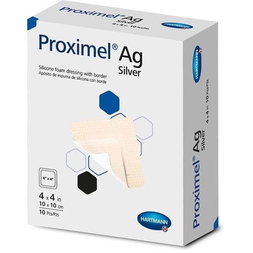 シリコン皮膚包帯 - Proximel® Ag - Hartmann - 通気性の良い / 防水 / 非固着性