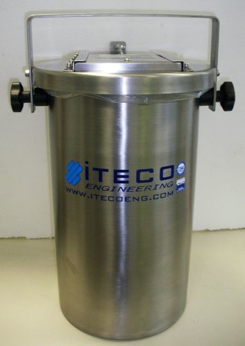 放射性廃棄物用容器 - SCW - ITECO Engineering Italy - 輸送用 / ステンレス製 / シールド