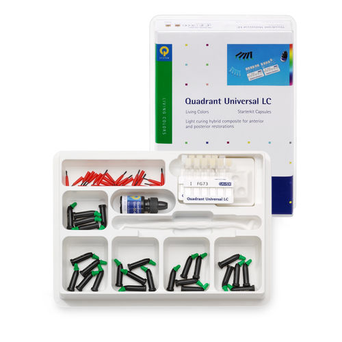 ハイブリッドコンポジット歯科材料 - Quadrant Universal LC - Cavex Holland BV - 歯の修復用 / 放射線不透過性