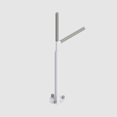 バスルーム用グラブバー - Advantage Rail™ - HealthCraft Products - 医療施設用 / 高さ調整可能 / 床置き