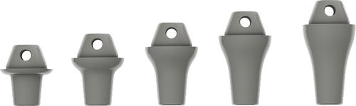 円錐形インプラントアバットメント - Kontact, Kontact S®  - BIOTECH DENTAL - プラスチック製 / 円錐形 / ストレートタイプ