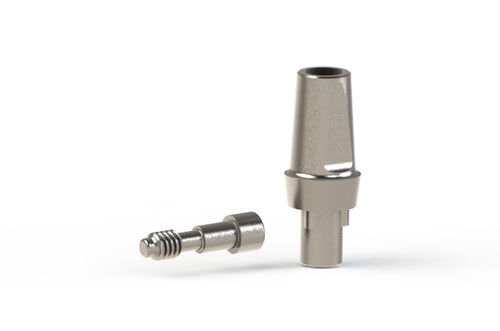 チタン製インプラントアバットメント - DENTEO Nobel Replace - BIOTECH DENTAL - 外部 / ストレートタイプ