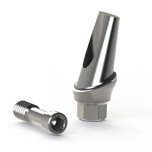 チタン製インプラントアバットメント - DENTEO - BIOTECH DENTAL - 角度付き