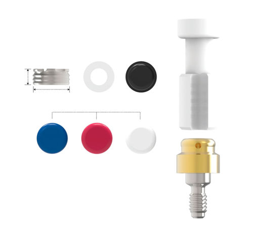 チタン製インプラントアバットメント - Int. Sonator S   - Cowellmedi - プラスチック製 / 円錐形 / インターナル八角形