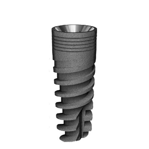 スクリュータイプ - DCL series - Dentin Implants Technologies LTD - チタン製 / インターナル六角形 / スパイラル