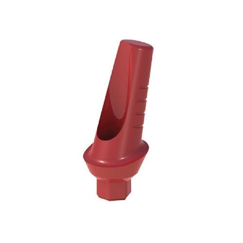 PEEK製インプラントアバットメント - DCO-7001 - Dentin Implants Technologies LTD - インターナル六角形 / ストレートタイプ / 角度付き