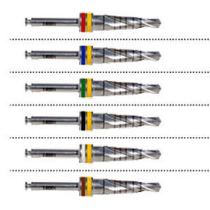 インプラント用ドリル - DDR-C0 series - Dentin Implants Technologies LTD - ステンレス製 / 平行