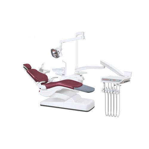 電動椅子付き歯科ユニット - ZA-208Q3 - Foshan Ziann Medical Apparatus Co., Ltd - フレキシブル ヘッドレスト付き / デリバリーシステム付き / LEDライト付き