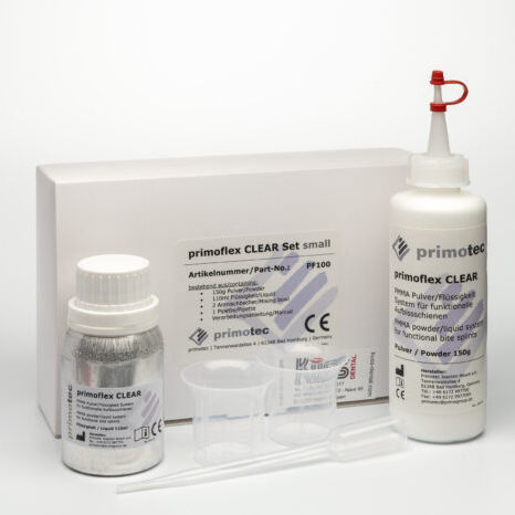 熱可塑性樹脂製歯科材料 - PRIMOFLEX CLEAR - Kuss Dental S.L. - 樹脂製 / 歯の修復用 / 粉末状