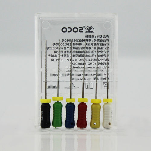 ロータリー歯科用ファイル - SCF - SOCO Precision Instrument Co., Ltd. - 根管処理用 / NiTi