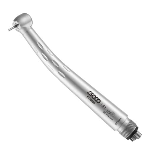 歯科用タービン - G01 series - SOCO Precision Instrument Co., Ltd. - エアー / 押しボタン / チタン製