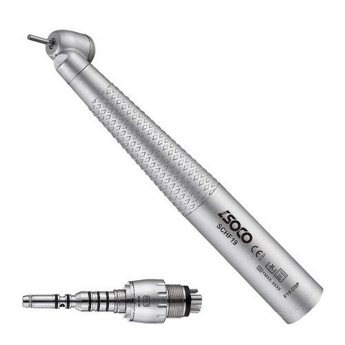 歯科用コントラアングル - SCHF19 - SOCO Precision Instrument Co., Ltd. - エアー / 45° / LEDライト付き