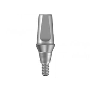 ストレートタイプインプラントアバットメント - MSA4xxx, SSA4xxx series - UFIT IMPLANT - チタン製 / 六角形 / 幅の狭い