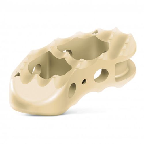 腰椎椎体間ケージ - T-Plus™ - RTI Surgical - 経椎間孔 / PEEK製