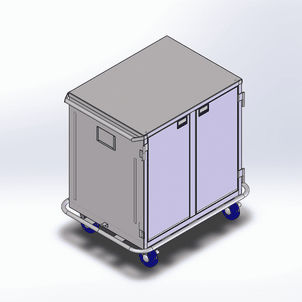 無菌カート - SCCC02 - Case Medical - 医療用 / 医療機器用 / 貯蔵