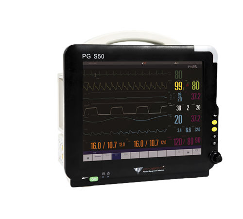 携帯型患者モニター - PG S50 - Progetti S.r.l. - 卓上 / モジュール式 / ECG