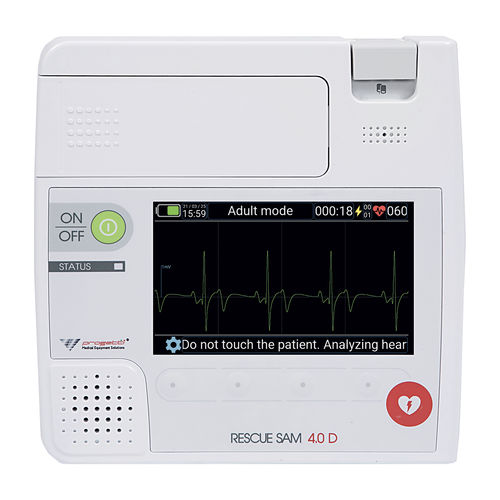 半自動体外式除細動器 - Rescue Sam 4.0 D - Progetti S.r.l. - 家庭用 / 一般アクセス / Bluetooth