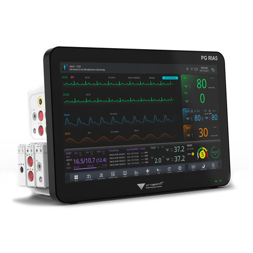 モジュール式バイタルサイン モニター - PG RIA 5 - Progetti S.r.l. - ECG / RESP / SpO2