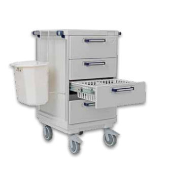 医療用台車 - cmd-d4-m060 - ScanModul® - 多目的 / 輸送用 / 引き出し付き