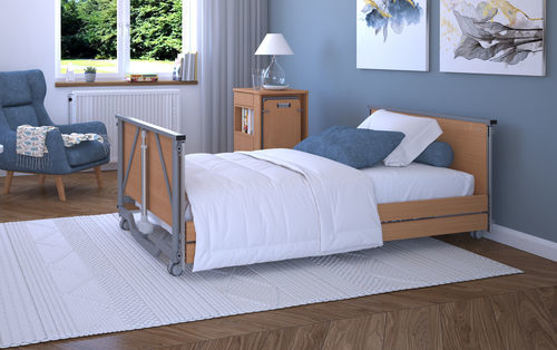 病院用ベッド - Taurus 2 WIDE LOW - Reha-Bed - 電動式 / 高さ調節可能 / トレンデレンブルグ体位