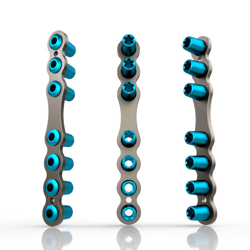 足指骨用関節固定プレート - 2301 series - South America Implants - ロッキング / 金属製