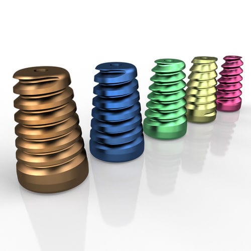 距骨下関節用関節固定ねじ - 165 series - South America Implants - ヘッドなし / 金属製
