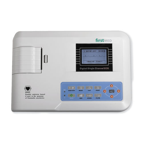 休息用心電計 - ECG-100 - Trimpeks Healthcare - 1チャンネル / デジタル式 / 印刷機能付き