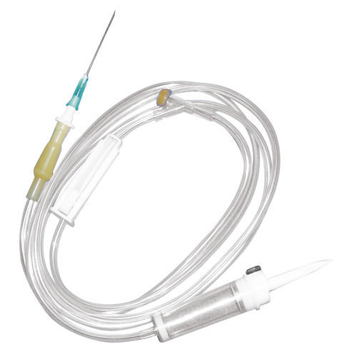 点滴筒付き輸液セット - INFSET-Y - Trimpeks Healthcare - Yポートコネクター付き / 栓付き