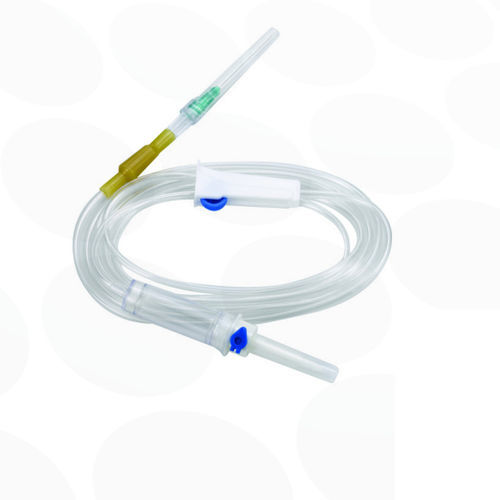 点滴筒付き輸液セット - INFSET-S - Trimpeks Healthcare - Yポートコネクター付き / 栓付き / 粒子汚染フィルター付き