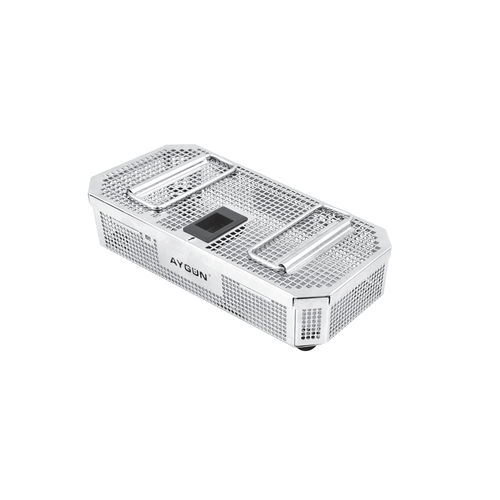医療器具用滅菌バスケット - Mini Size Basket - Aygun Surgical Instruments - ステンレススチール製 / 有孔