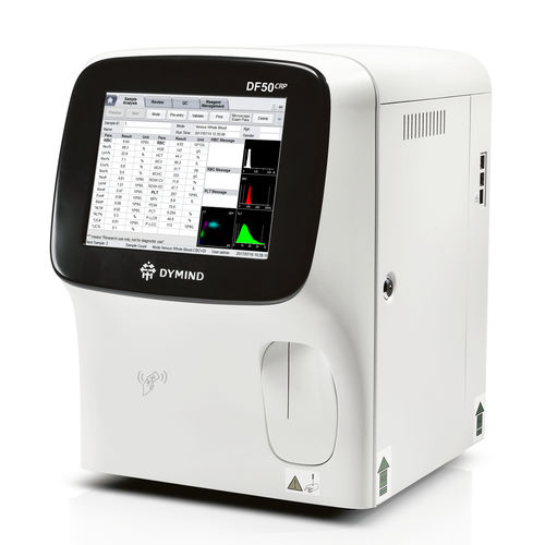 自動血液分析装置 - DF50CRP - Shenzhen Dymind Biotechnology Co., LTD - コンパクト / 5分類 / タッチパネル付き