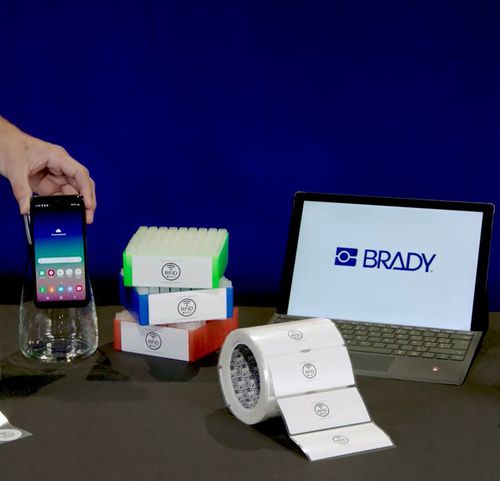 マイクロプレート用ラベル - Brady EMEA - 冷凍ボックス用 / RFID
