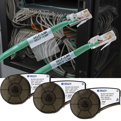 チューブ用ラベルロール - M21-750-427 - Brady EMEA