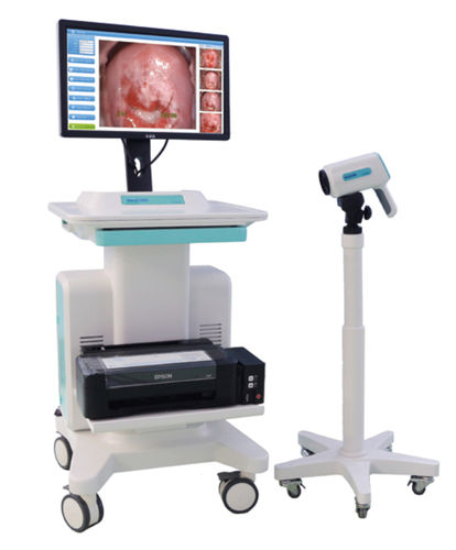 ビデオコルポスコープ - GC-5000B - Shenzhen GoldCare Meditech - 台車上