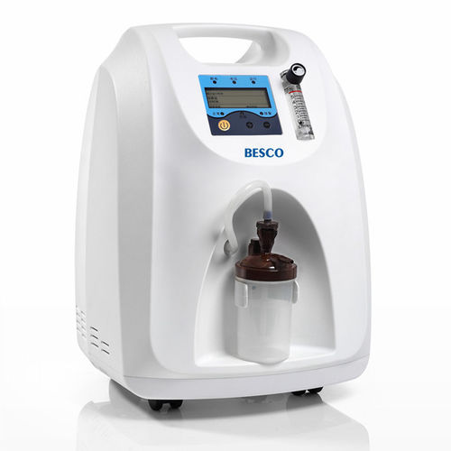 医療用酸素濃縮器 - BES-OC18 - Besco Medical - キャスター付き / 連続フロー