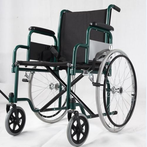 手動式車椅子 - BES-WL058 - Besco Medical - 屋外 / レッグレスト付き / マグネシウム製フレーム