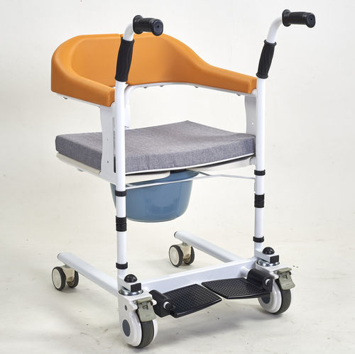 屋内用患者移送用チェア - BES-YWJ01A - Besco Medical - 室内便器付き / 高さ調節可能な / 昇降