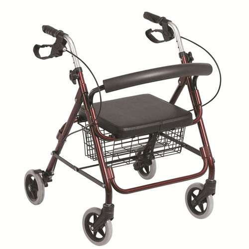 4輪歩行車 - BES-WA28 - Besco Medical - 座席付き / かご付き / 肘掛け付